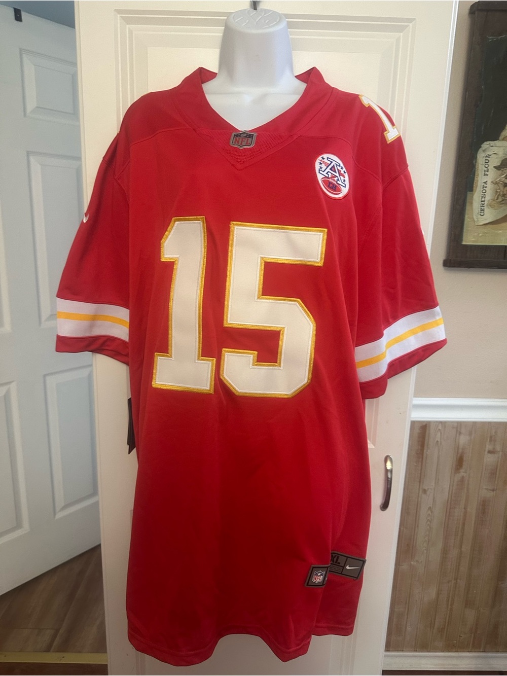 NFL Red Nike Player Jersey with XXL Waist Patch
